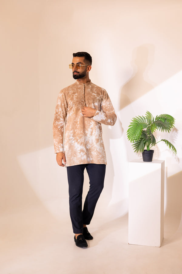 Cotton Tie & Dye Kurta