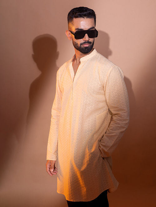 Cotton Dobby Long Kurta